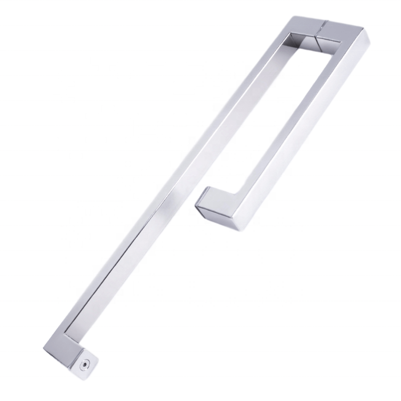 Handles For Doors Bathroom Stainless Steel 304 Shower And Push Square