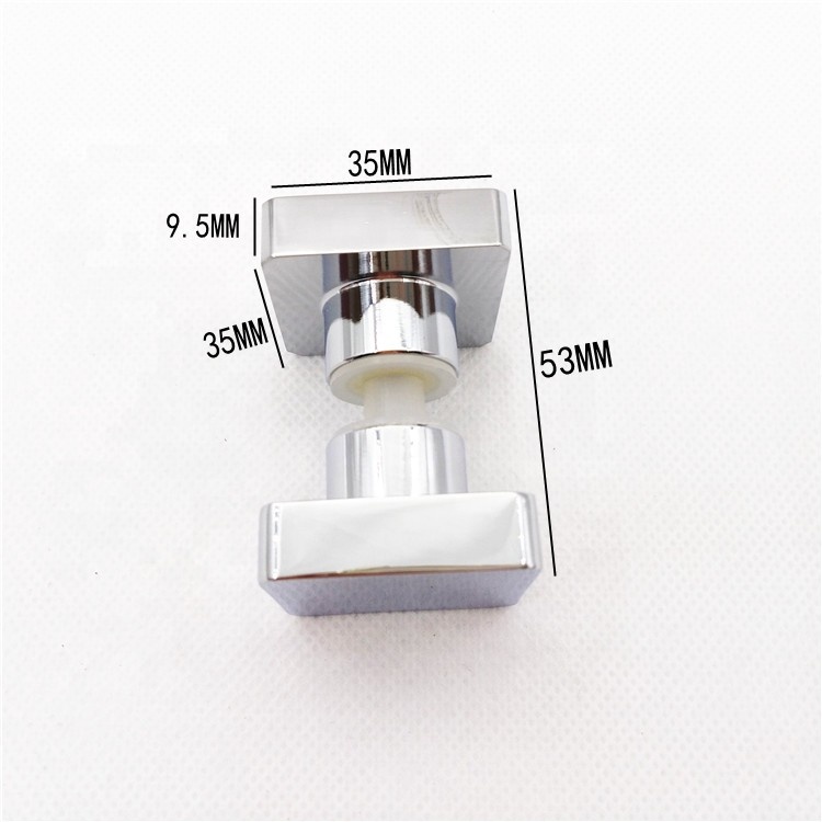 Wholesale Square Glass 304 Pull And Push Stainless Inox Shower Handle