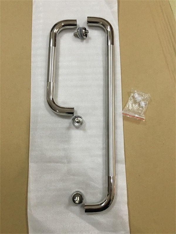 Glass Shower Screen Stainless Sliding D Type Modern Handles Hardware Tube Round Door Pull Handle