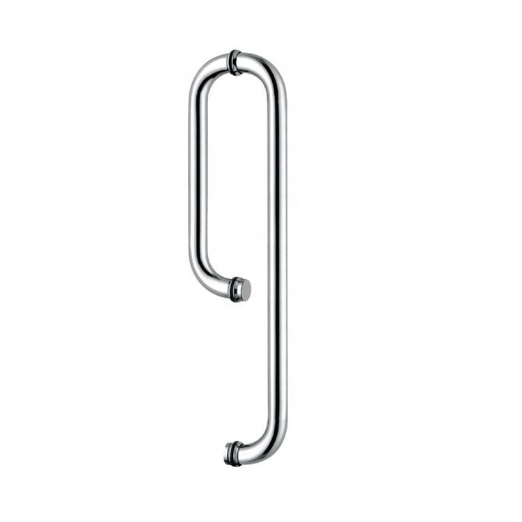 Glass Shower Screen Stainless Sliding D Type Modern Handles Hardware Tube Round Door Pull Handle