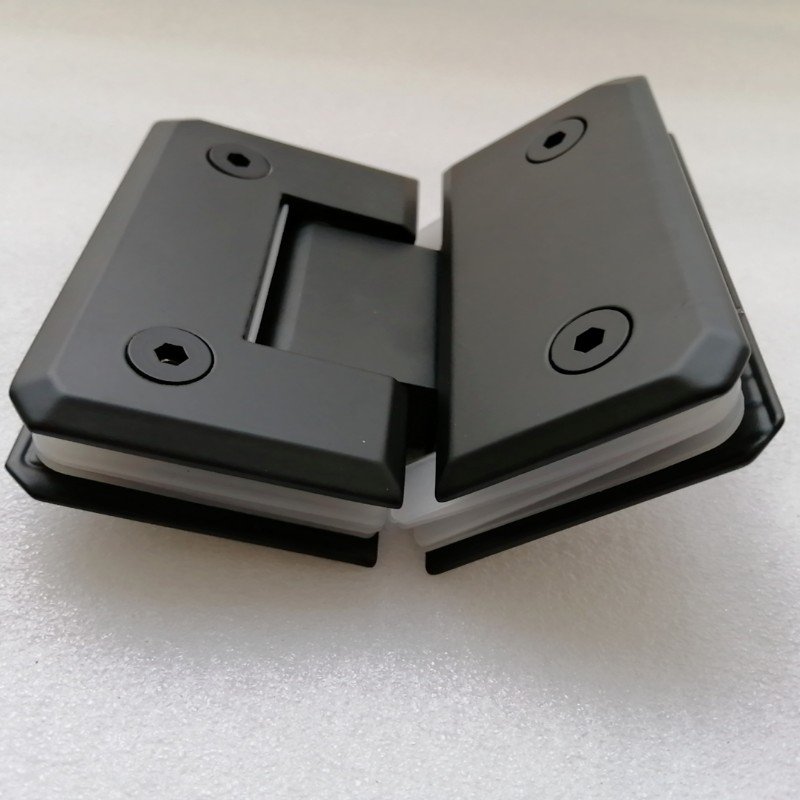Sale By Bulk 135 Degree Square Double Stainless Steel Glass Door Hinges